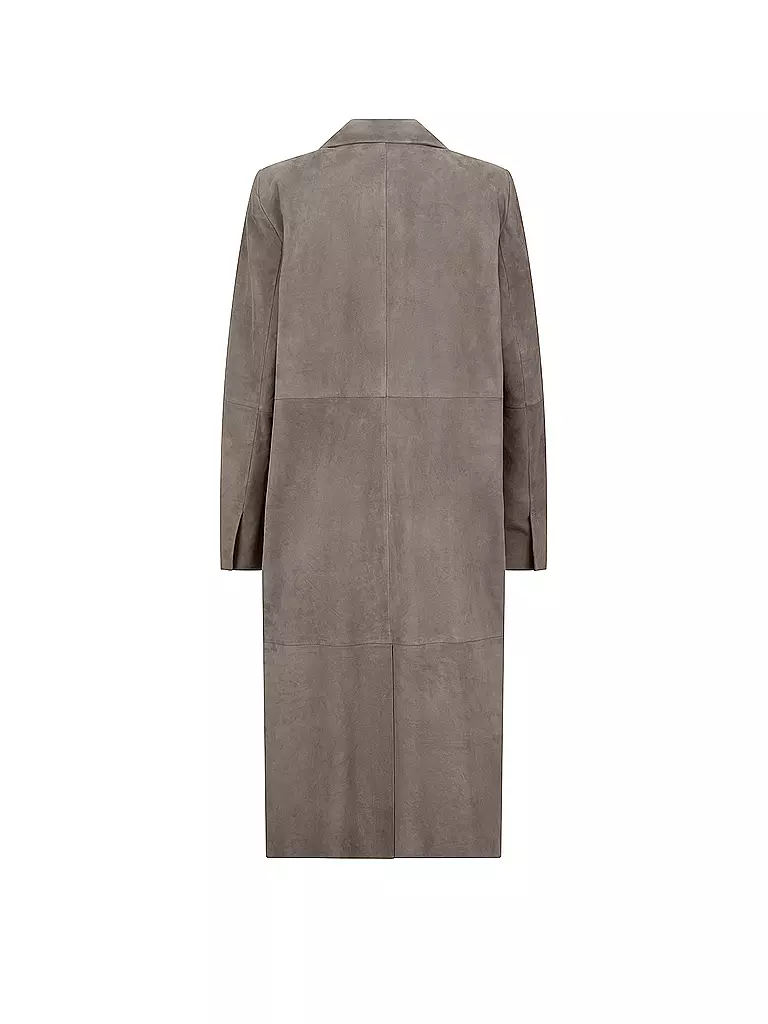 RIANI | Ledermantel  | beige