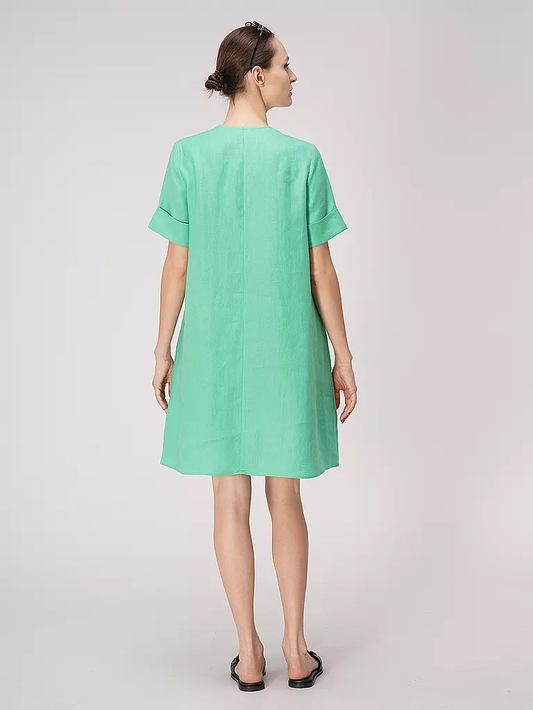 RIANI | Leinenkleid | grün