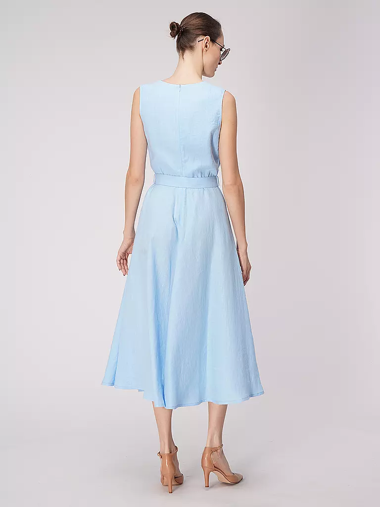 RIANI | Leinenkleid | hellblau