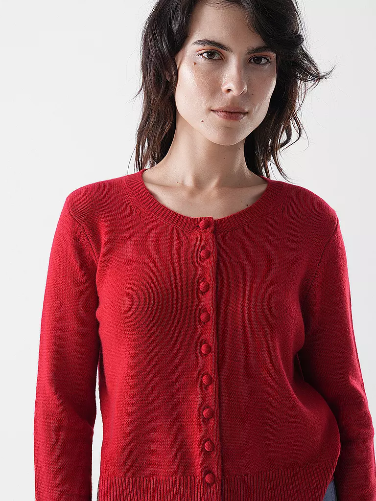 RIANI | Strickjacke | rot