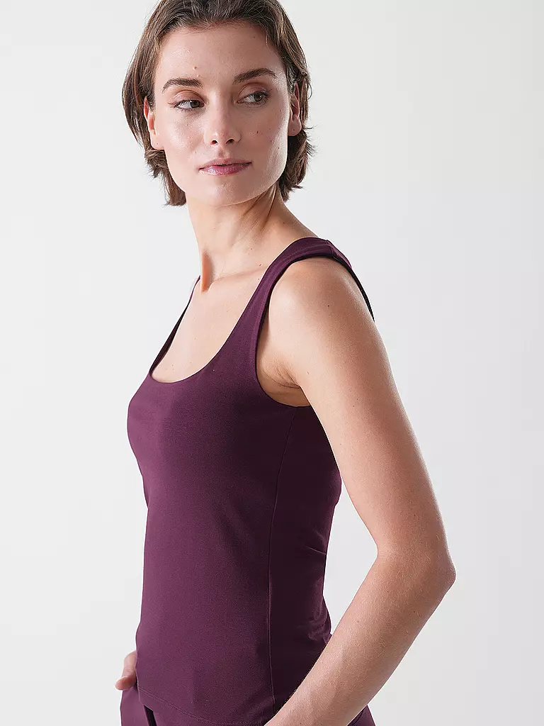 RIANI | Top  | dunkelrot