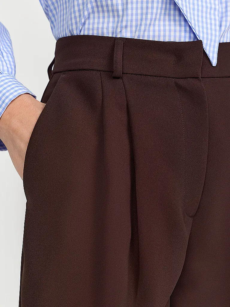 RICH & ROYAL | Businesshose 7/8 | braun