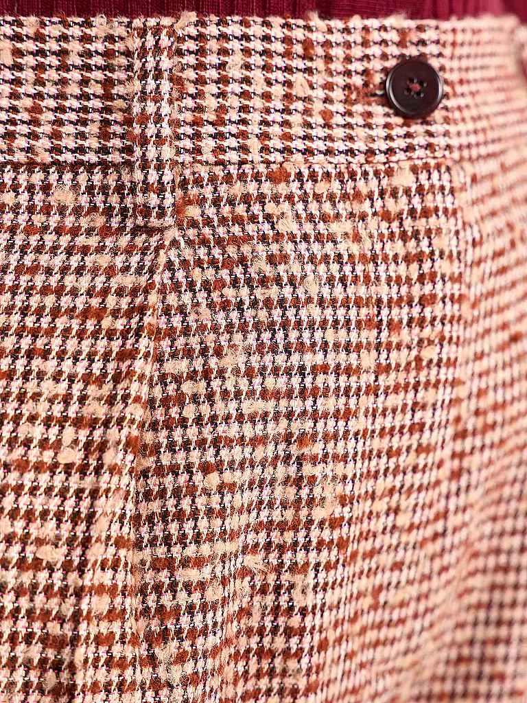 RICH & ROYAL | Businesshose | dunkelrot
