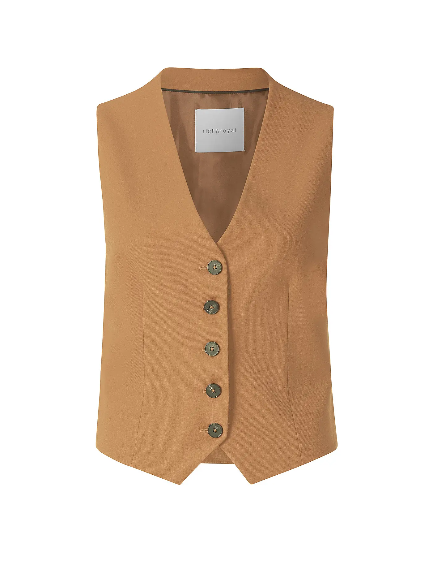 RICH & ROYAL | Gilet | camel