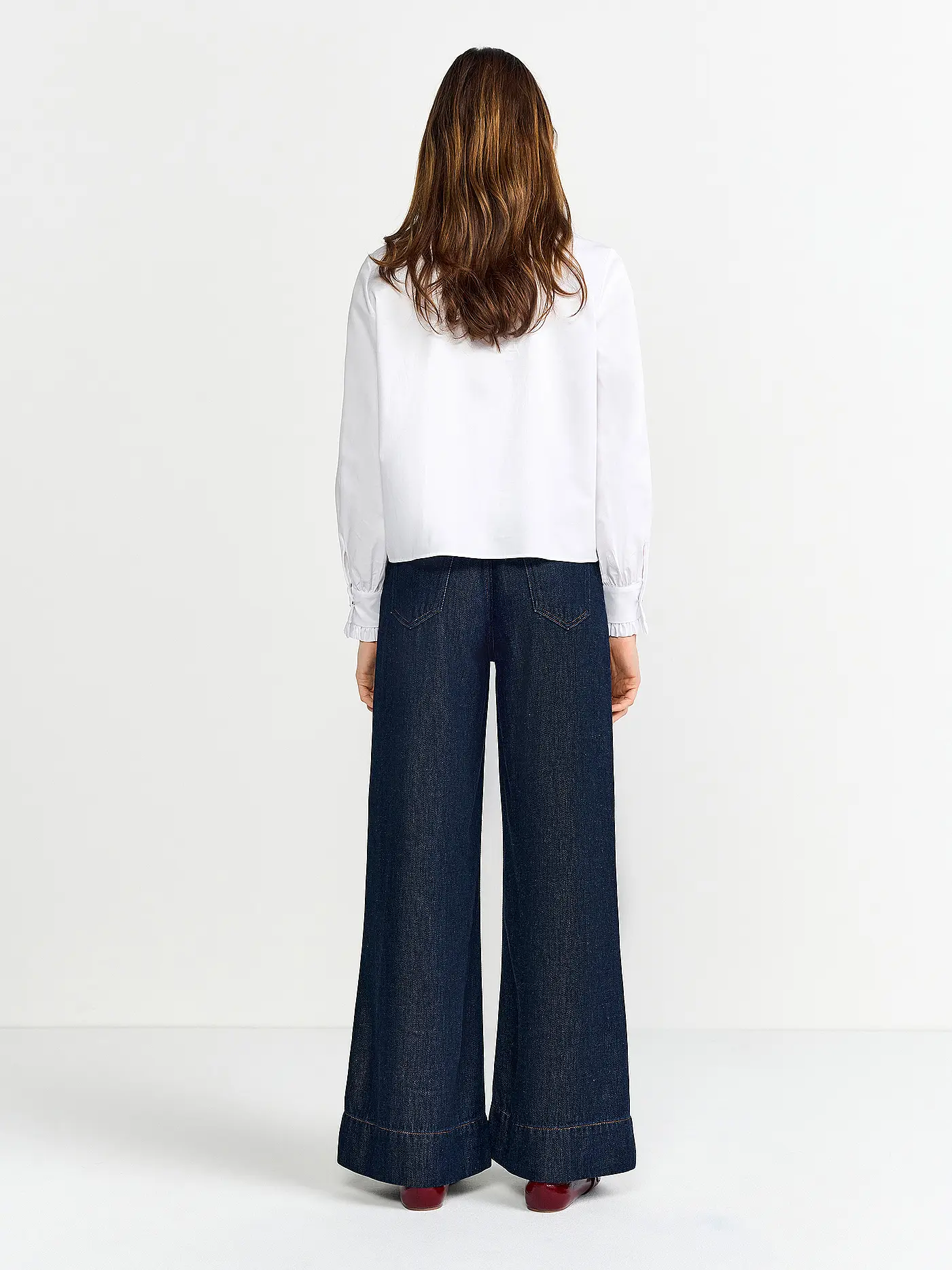 RICH & ROYAL | Jeans Wide Leg  | blau