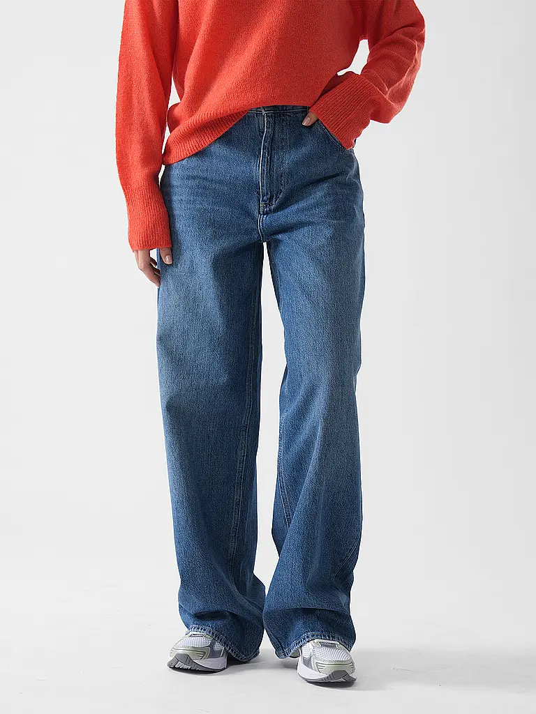 RICH & ROYAL | Jeans Wide Leg  | blau