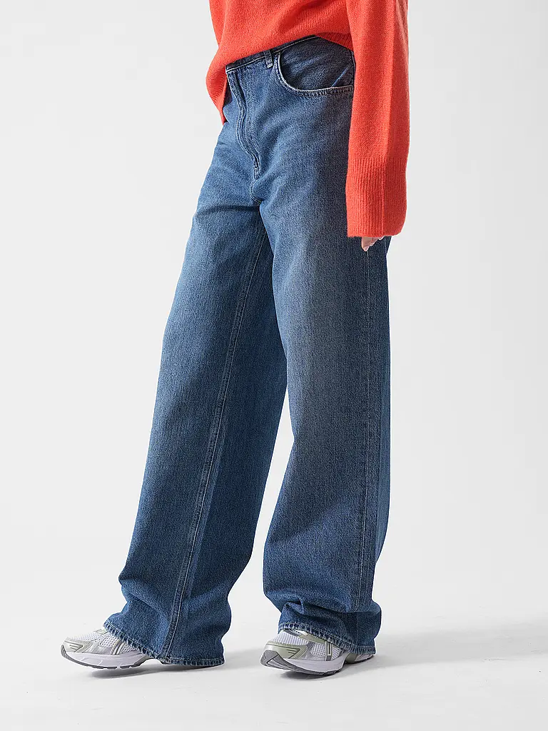 RICH & ROYAL | Jeans Wide Leg  | blau
