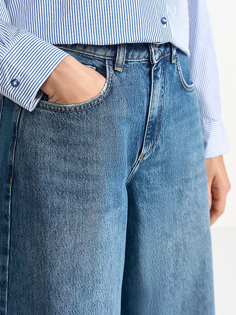 RICH & ROYAL | Jeans Wide Leg  | blau
