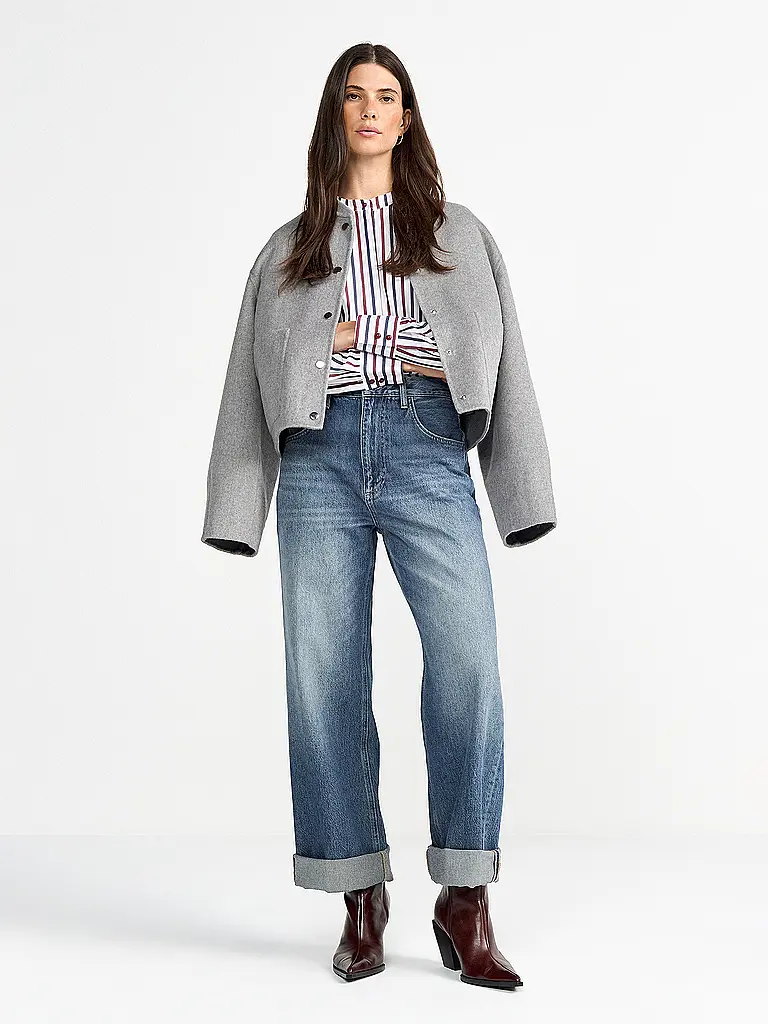 RICH & ROYAL | Jeans Wide Leg  | blau