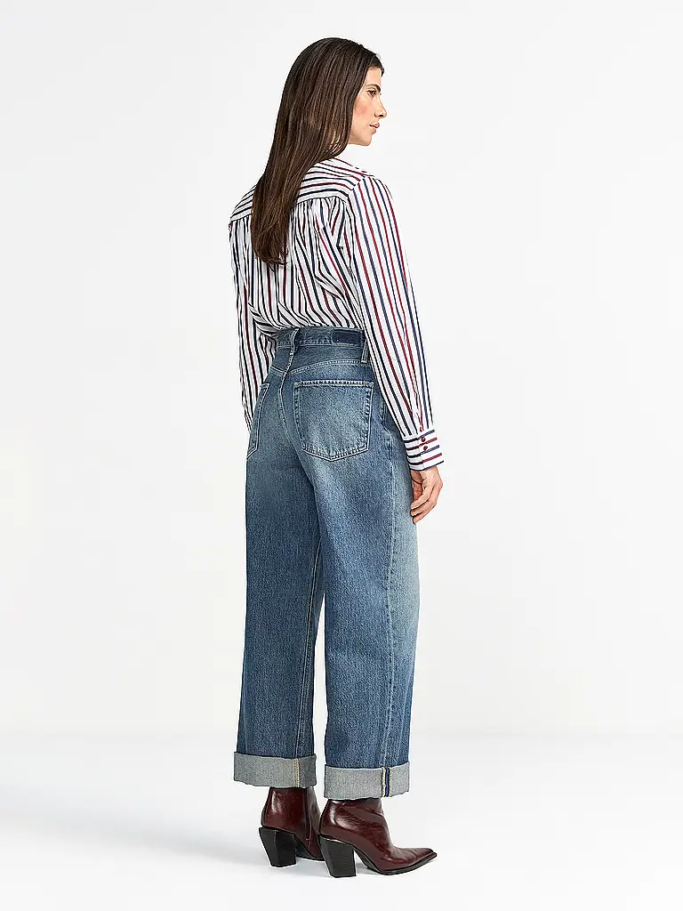 RICH & ROYAL | Jeans Wide Leg  | blau