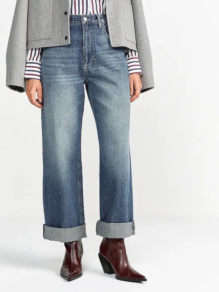 RICH & ROYAL | Jeans Wide Leg  | blau
