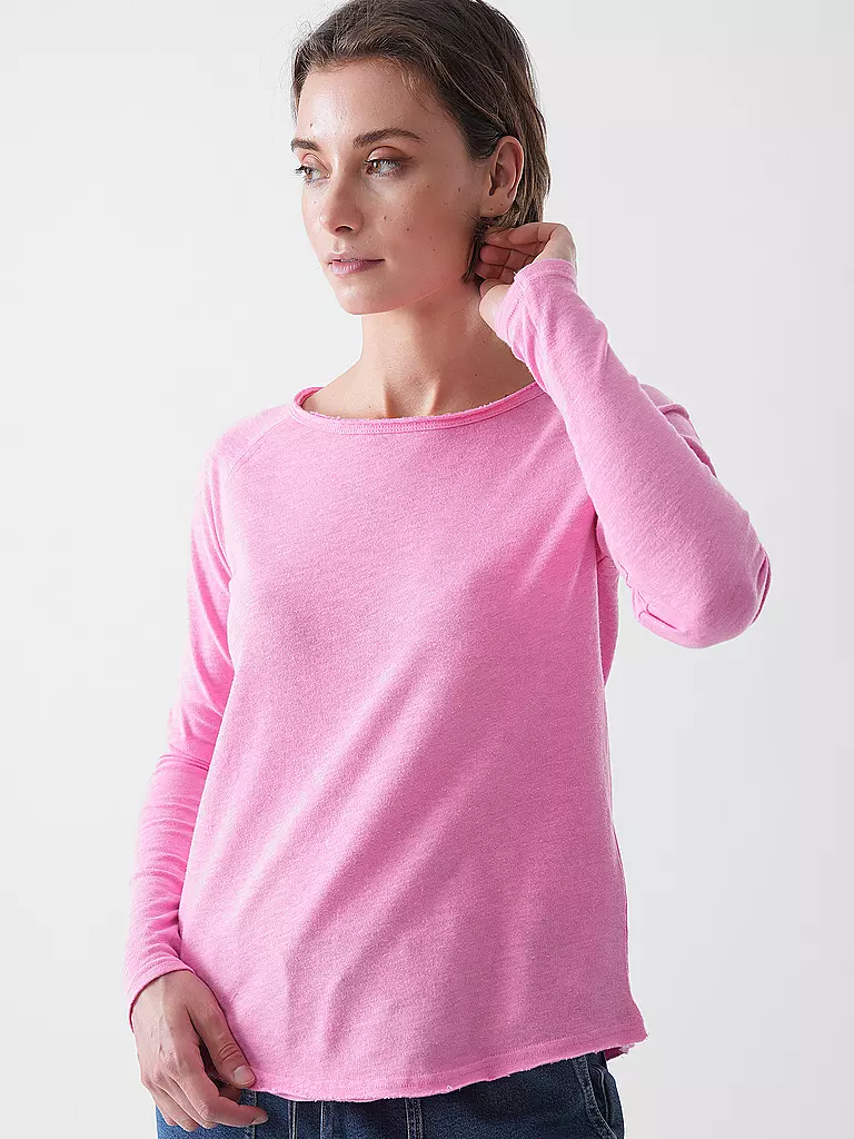 RICH & ROYAL | Langarmshirt  | pink
