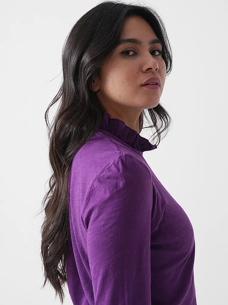 RICH & ROYAL | Langarmshirt  | lila