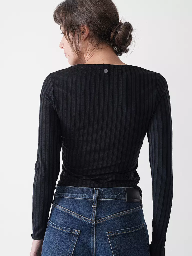 RICH & ROYAL | Langarmshirt  | schwarz