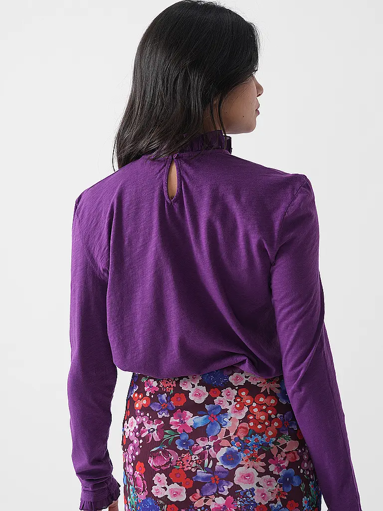 RICH & ROYAL | Langarmshirt  | lila