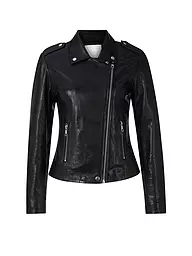 RICH & ROYAL | Lederjacke  | schwarz