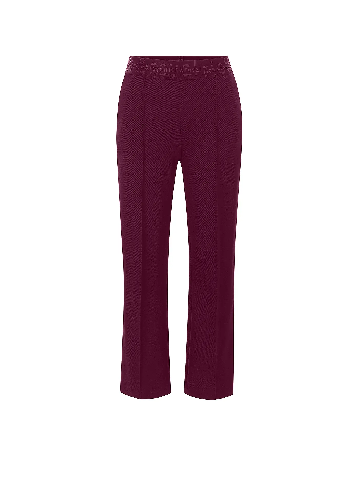 RICH & ROYAL | Marlenehose  | dunkelrot