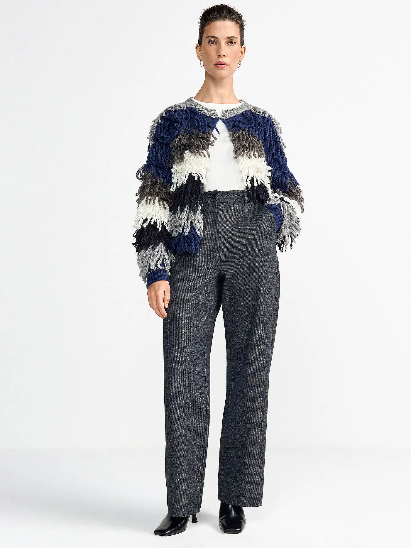 RICH & ROYAL | Marlenehose  | dunkelblau