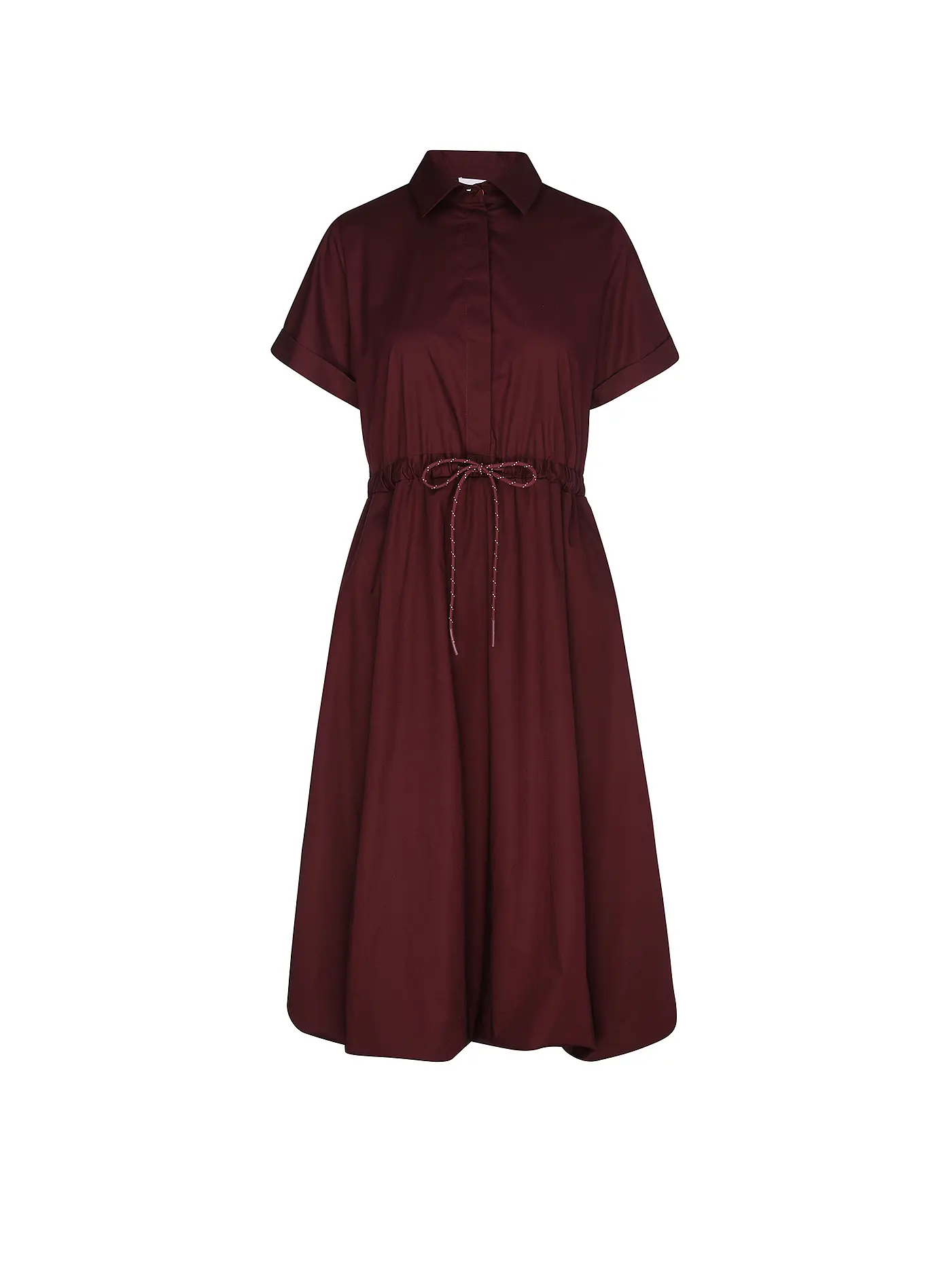 RICH & ROYAL | Midikleid  | dunkelrot