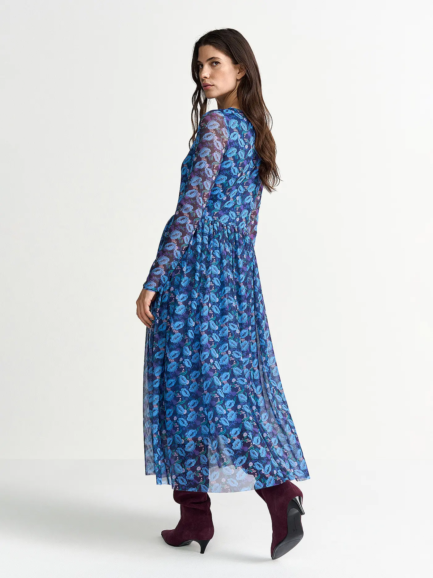 RICH & ROYAL | Midikleid  | dunkelblau