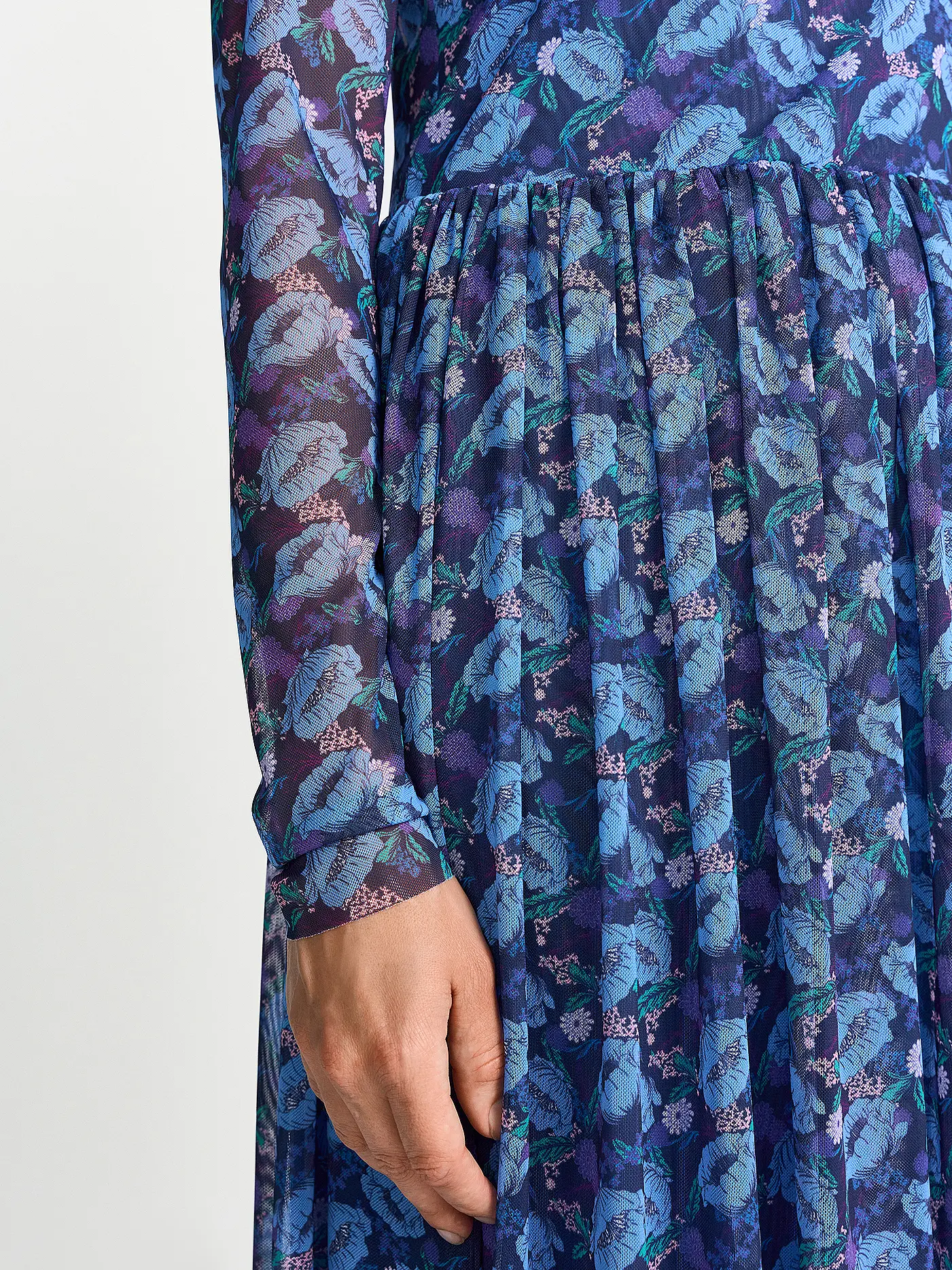 RICH & ROYAL | Midikleid  | dunkelblau