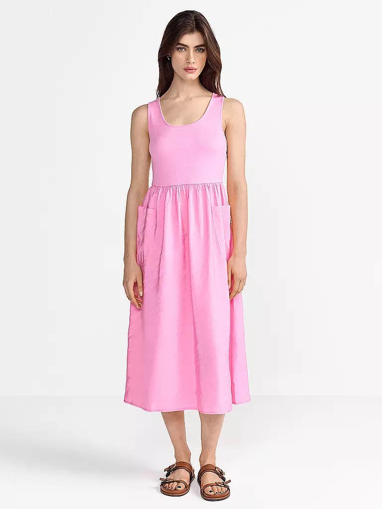 RICH & ROYAL | Midikleid | rosa