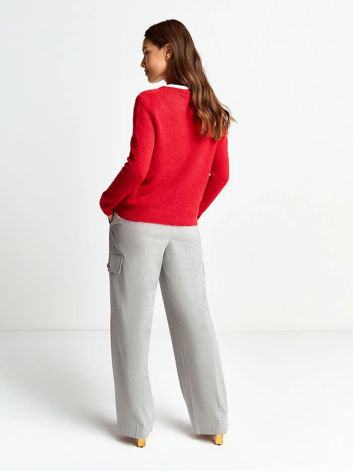 RICH & ROYAL | Pullover | rot