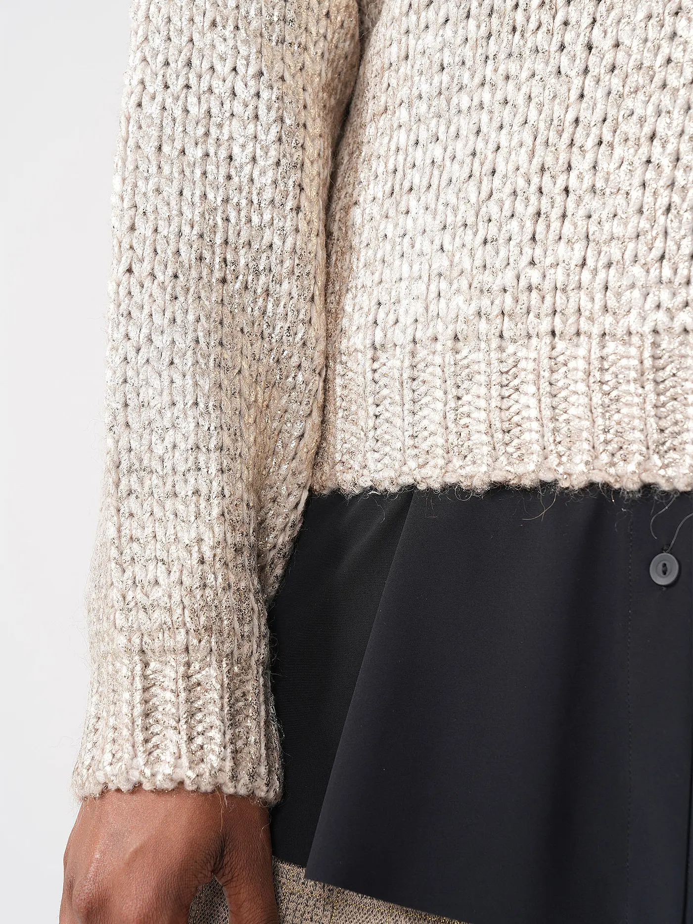 RICH & ROYAL | Pullover | gold
