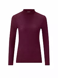 RICH & ROYAL | Rollkragenpullover  | dunkelrot