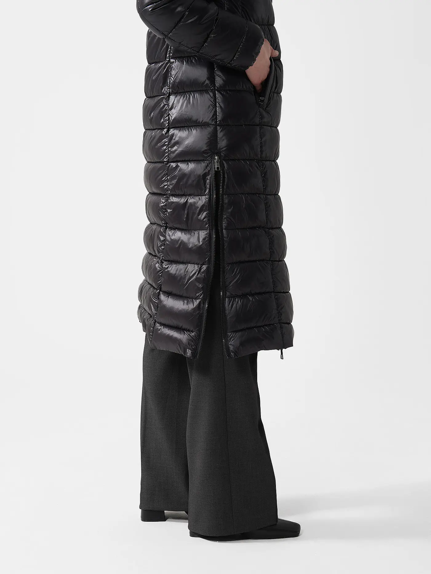RICH & ROYAL | Steppmantel  | schwarz