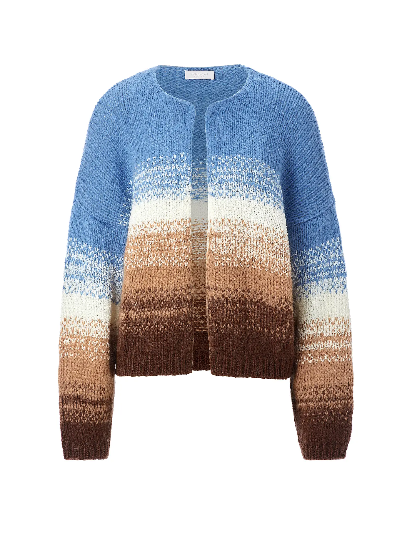 RICH & ROYAL | Strickjacke  | blau