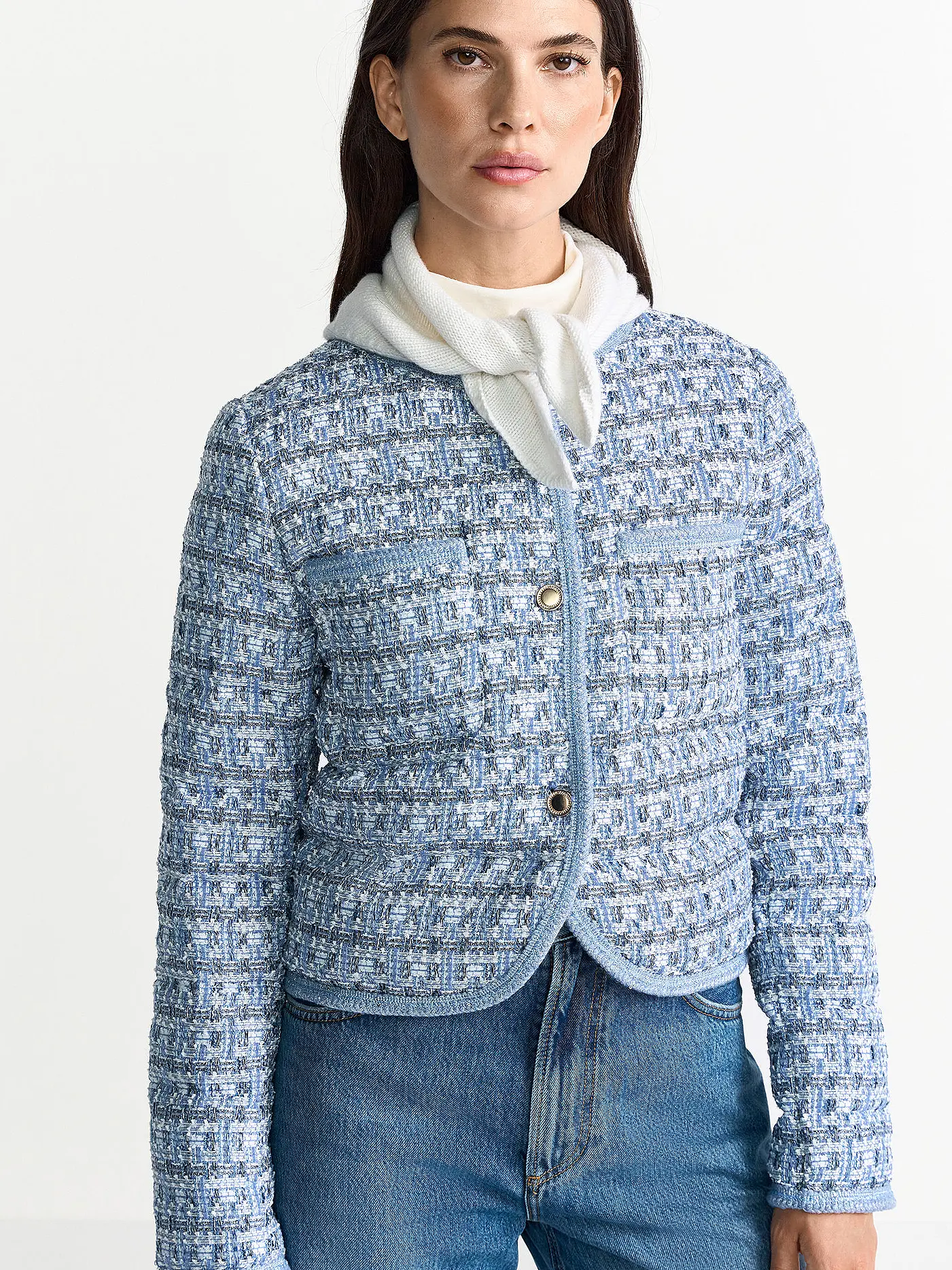 RICH & ROYAL | Strickjacke  | blau