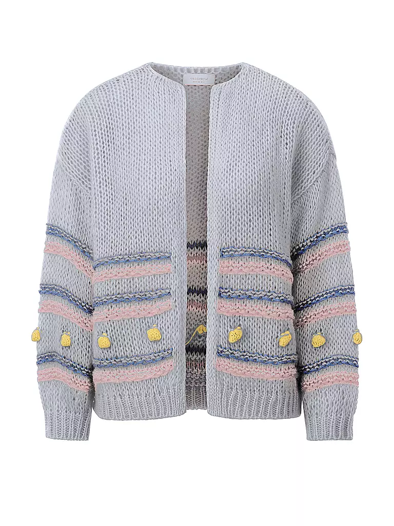 RICH & ROYAL | Strickjacke | Hellblau
