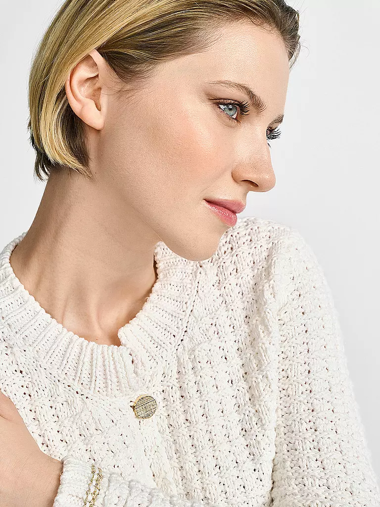 RICH & ROYAL | Strickjacke | creme