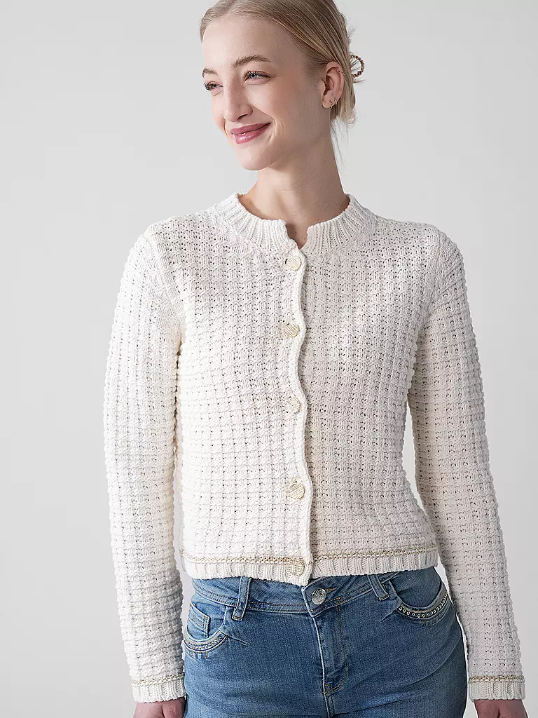 RICH & ROYAL | Strickjacke | creme