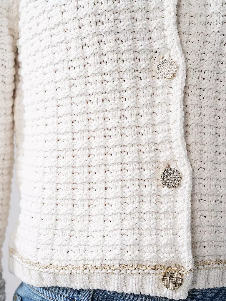 RICH & ROYAL | Strickjacke | creme