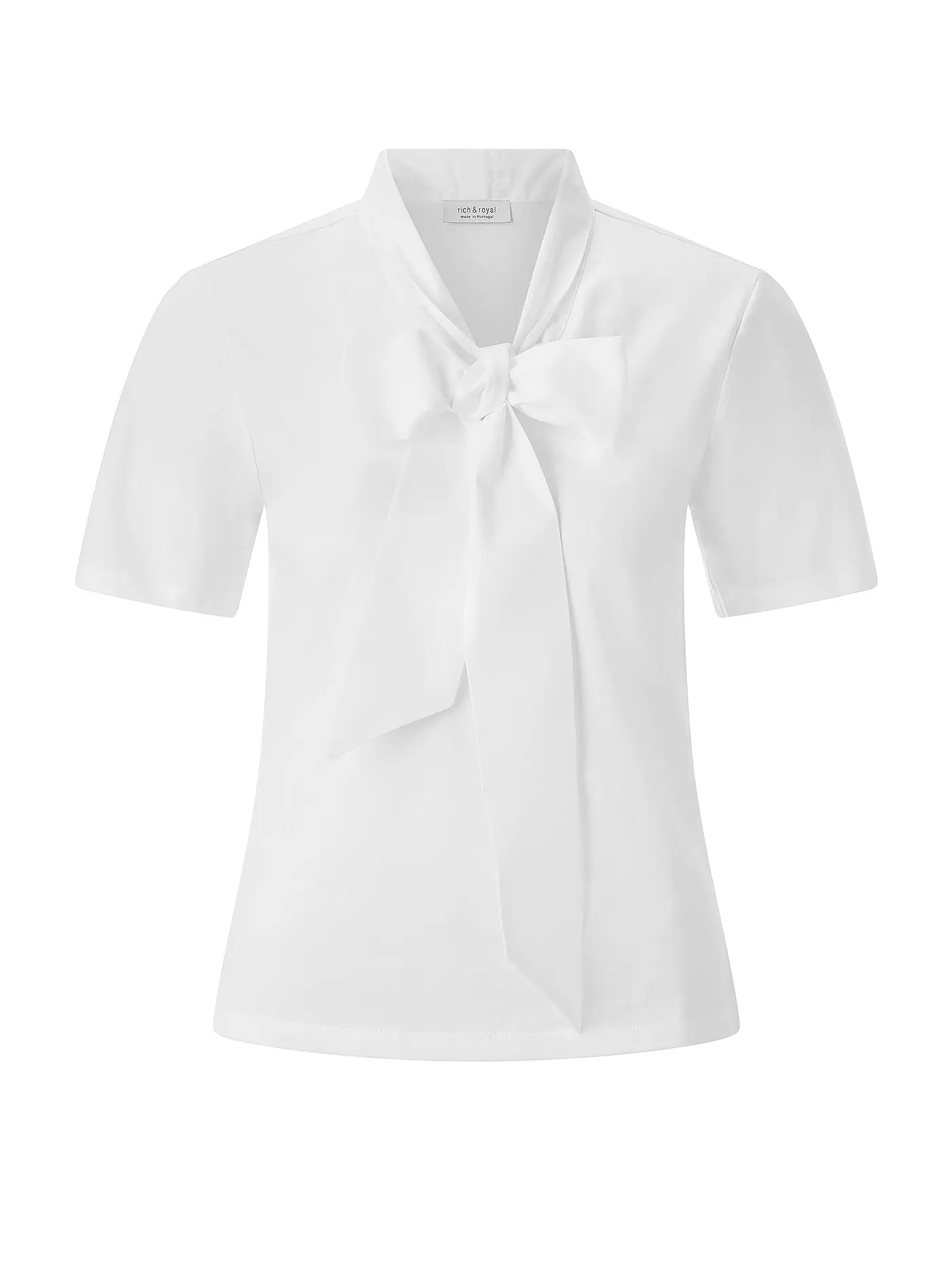 RICH & ROYAL | T-Shirt  | weiss