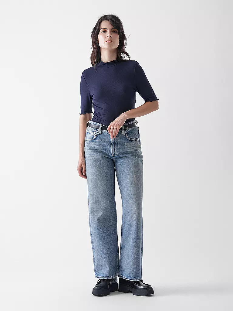 RICH & ROYAL | T-Shirt  | dunkelblau