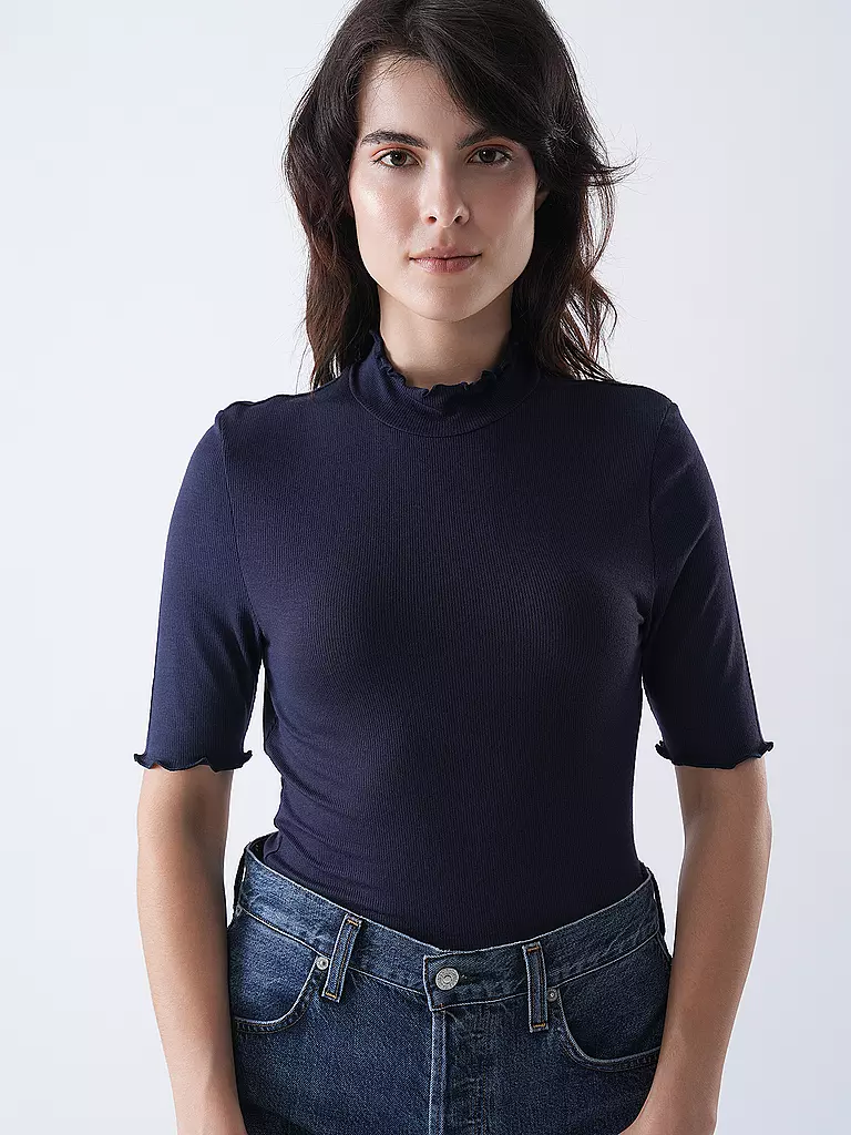 RICH & ROYAL | T-Shirt  | dunkelblau