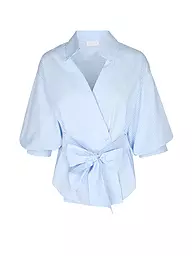 RICH & ROYAL | Wickelbluse  | hellblau