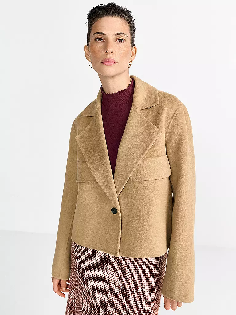 RICH & ROYAL | Wolljacke | camel