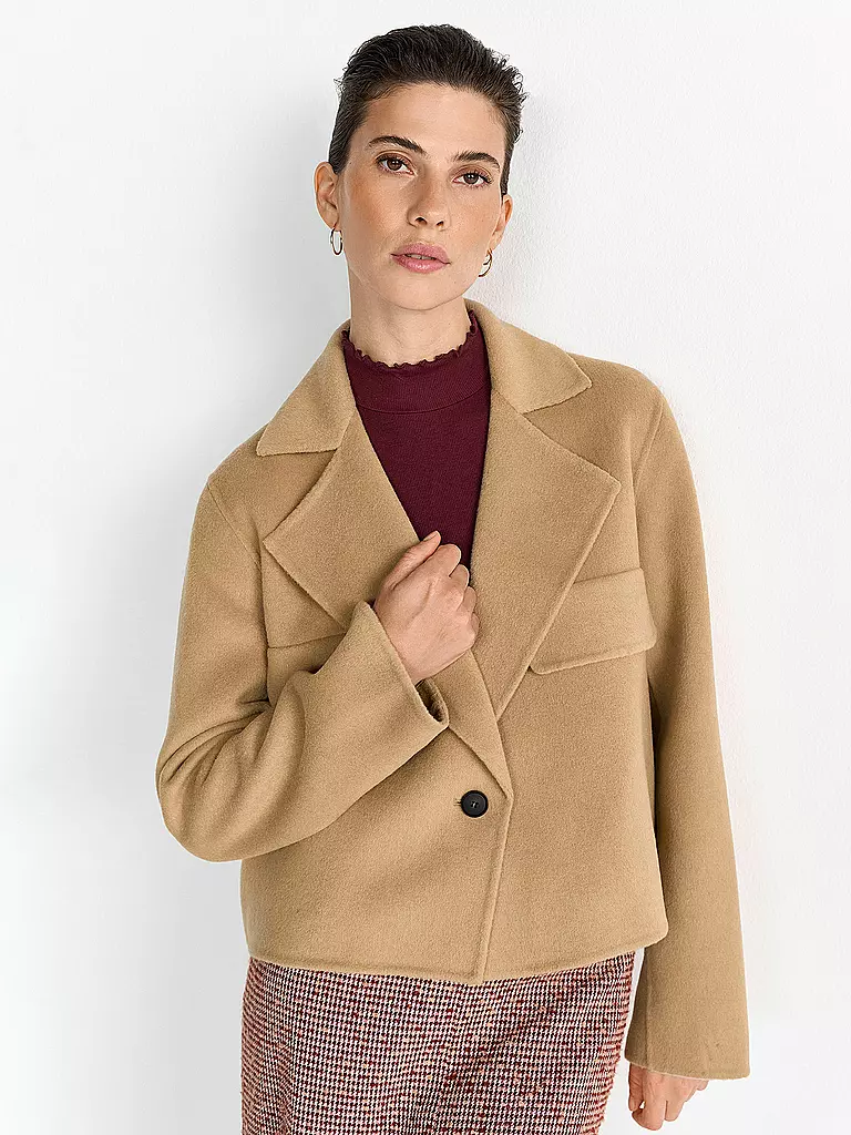 RICH & ROYAL | Wolljacke | camel