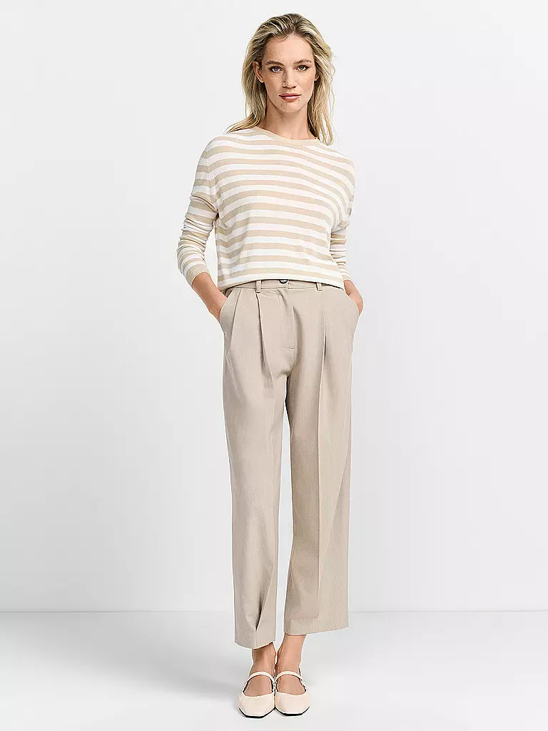 RICH & ROYAL | Langarmshirt  | beige