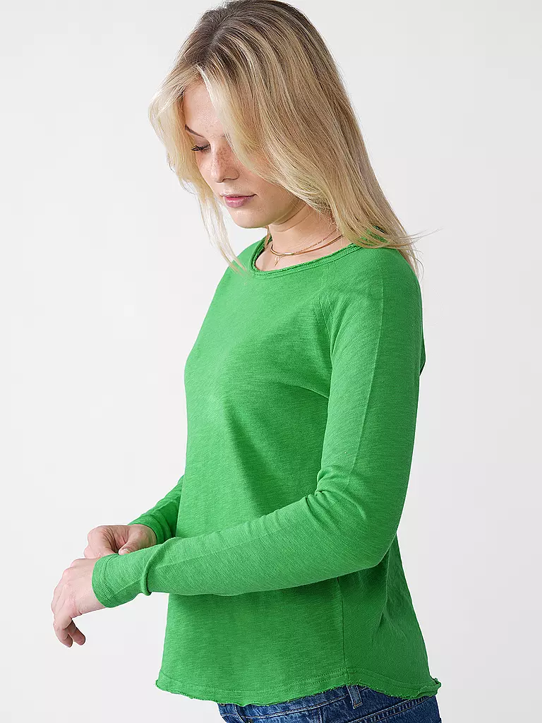 RICH & ROYAL | Langarmshirt  | hellgrün
