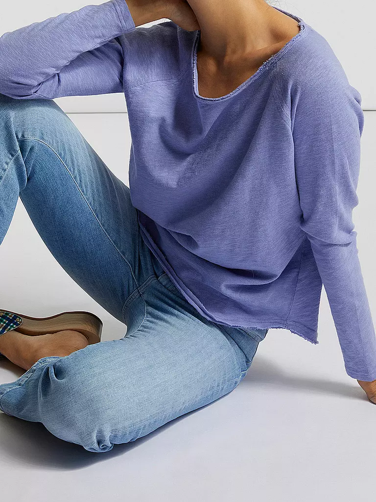 RICH & ROYAL | Langarmshirt | lila
