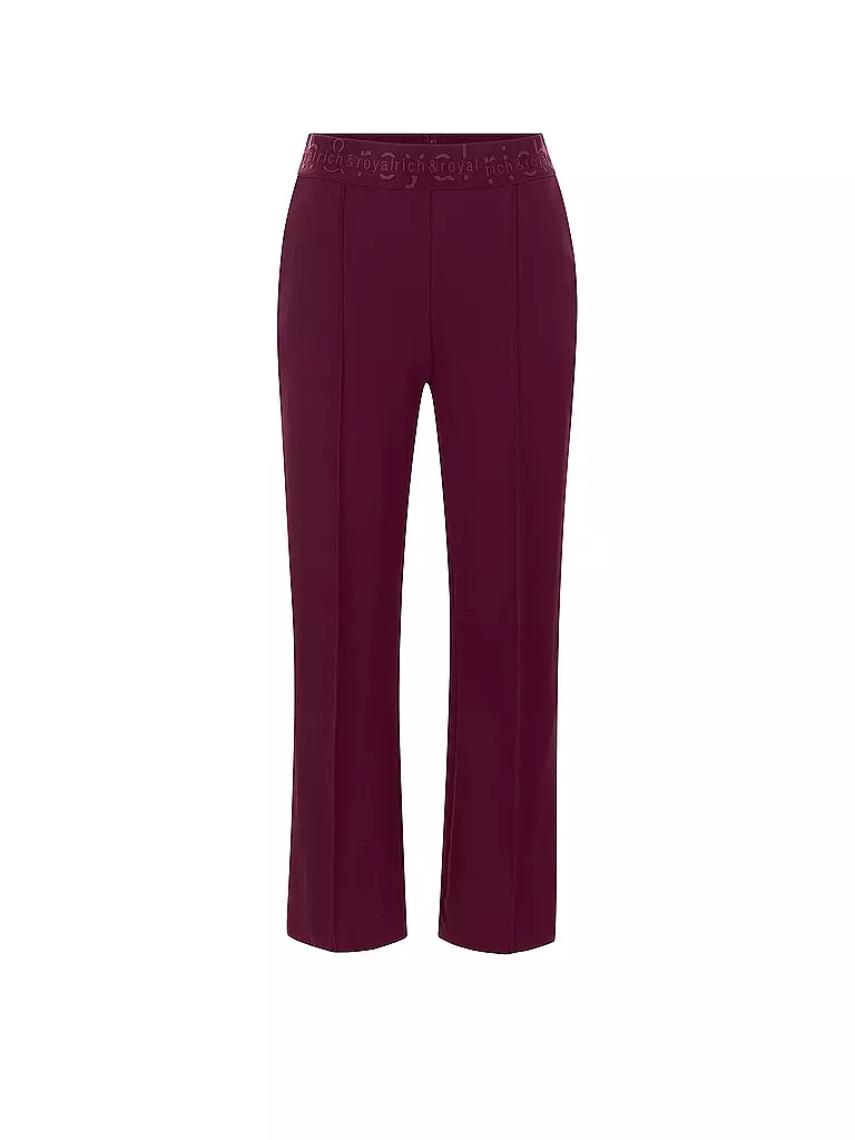 RICH & ROYAL | Marlenehose  | dunkelrot