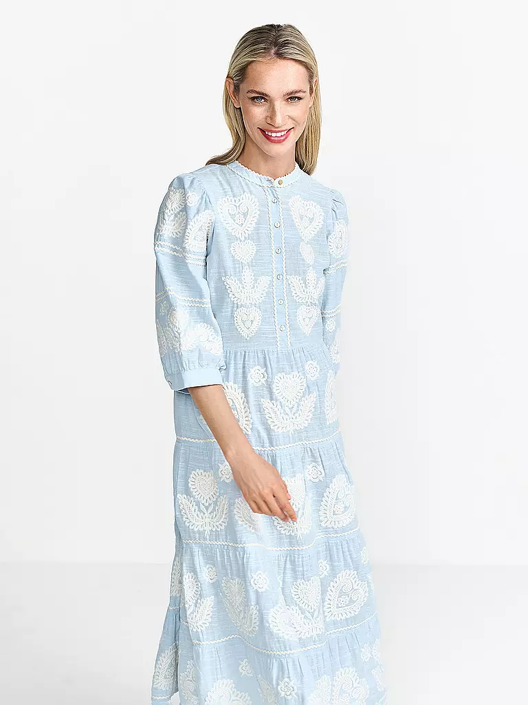 RICH & ROYAL | Midikleid  | hellblau