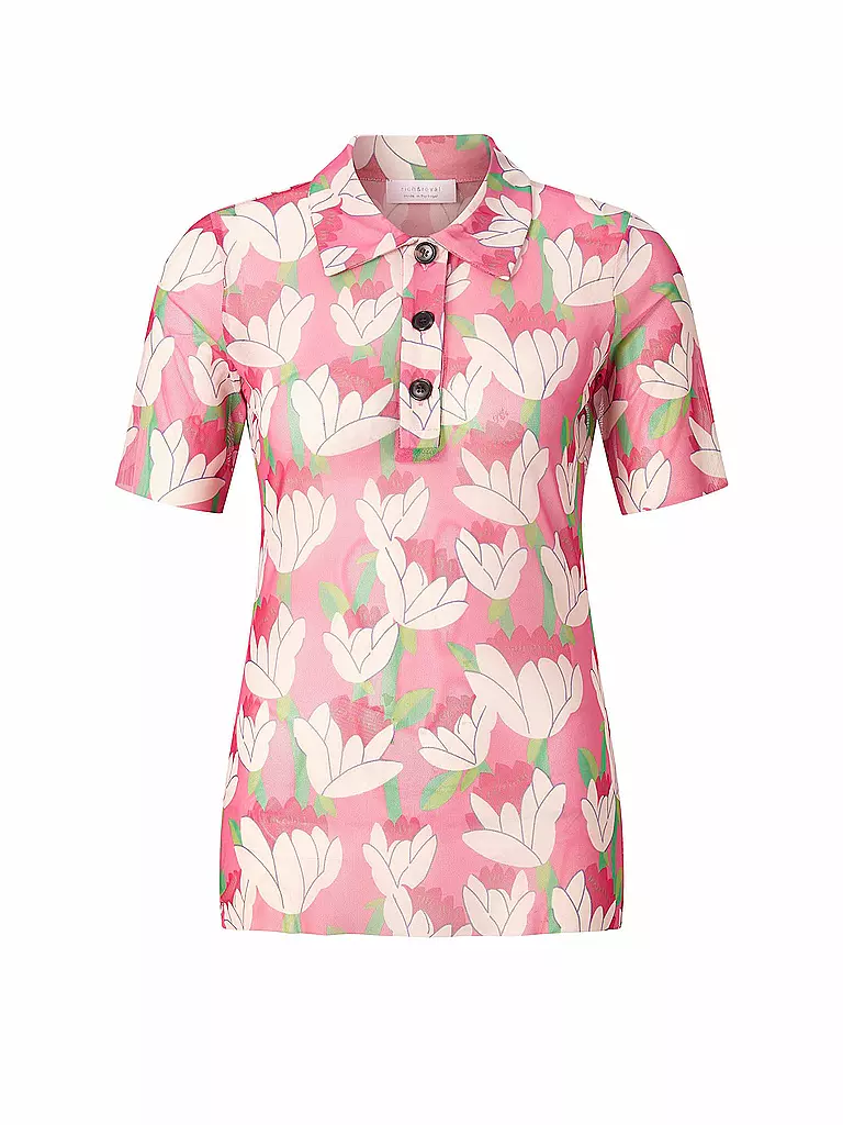RICH & ROYAL | Poloshirt | rosa