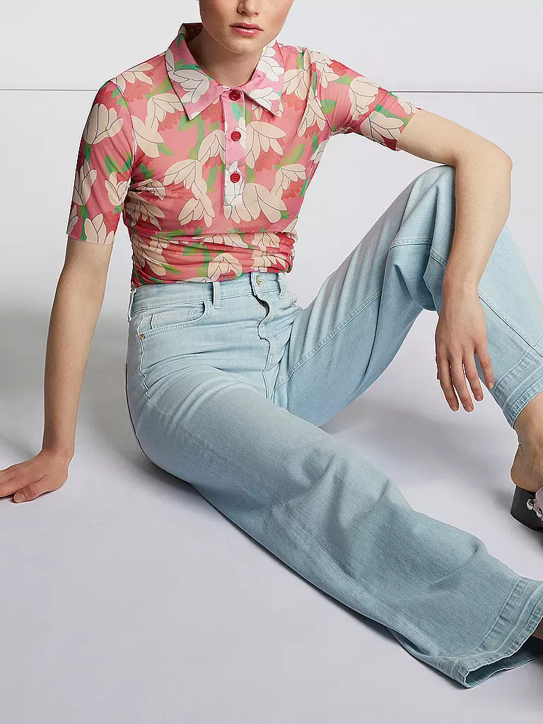 RICH & ROYAL | Poloshirt | rosa