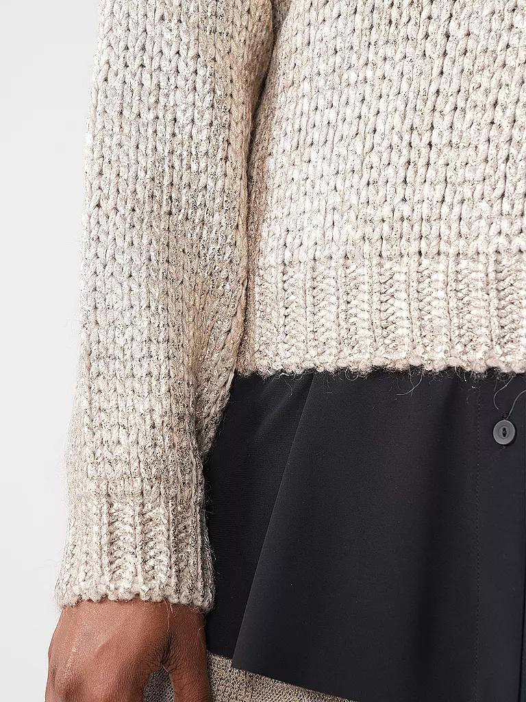 RICH & ROYAL | Pullover | gold